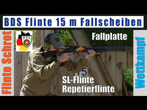 BDS-Disziplin Flinte 15 m Fallscheibe deutsch Vorstellung Wettkampfdisziplin