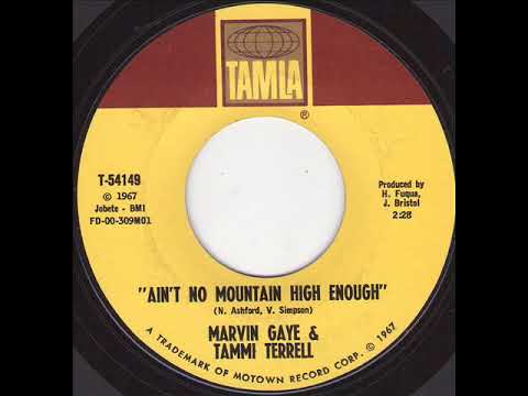 MARVIN GAYE and TAMMI TERRELL   Ain't no mountain high enough