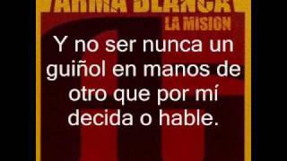 Music video thumbnail preview for Arma Blanca - Sueños (con letra) by Arma Blanca