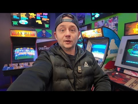 All FREE Play Arcade Inside Retro Video Game Store 