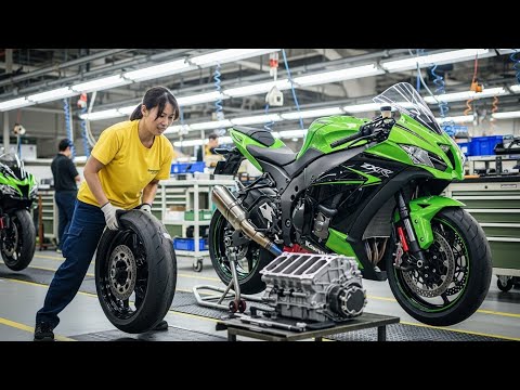 Inside the Ninja ZX-10R: How 200HP Engineering is Actually Made (Full Process)