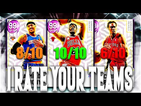 I RATE & IMPROVE YOUR TEAM EP #36!! AMAZING BUDGET SQUADS IN THIS VIDEO! NBA 2K22 MYTEAM