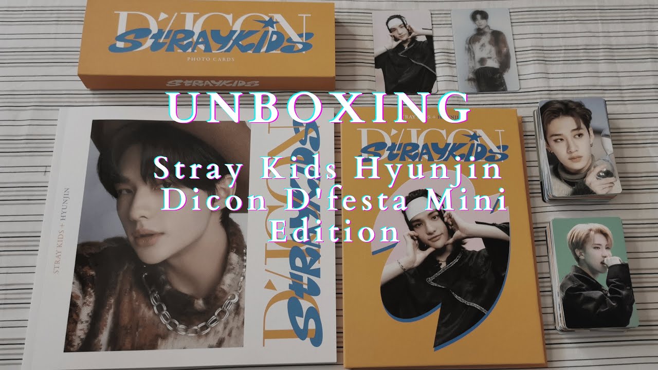 [UNBOXING] Stray Kids Hyunjin Dicon D'festa Mini Edition