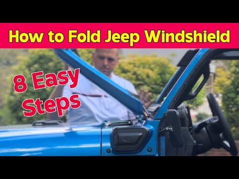 How to Fold Your Jeep Windshield: 8 Easy Steps