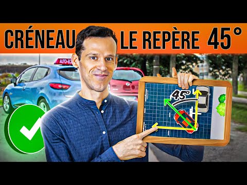 Réussir un Créneau : Le Repère des 45° [Permis 2024]