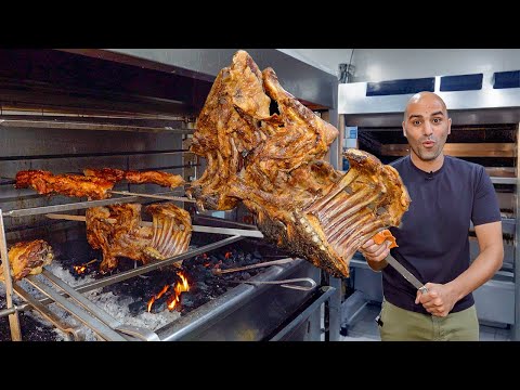 Greek Street Food in HERAKLION ๐ฌ๐ท Lamb Antikristo + Europe's Best Organic Restaurant - Cretan Food
