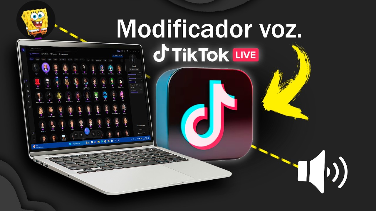 Como Mudar a Voz no TikTok Live em Tempo Real