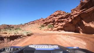 preview picture of video 'Time-lapse of our drive to the Top of the World in Moab Utah from Upper Onion Creek Campground'