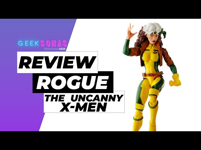 Vídeo relacionado con Hasbro Marvel Legends Series - Figura de Rogue de 15 cm - Con diseño premium, 2 accesorios y 1 pieza de figura para armar