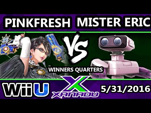 S@X 152 - Mister Eric (R.O.B.) Vs. Pinkfresh (Bayonetta) SSB4 WQ - Smash Wii U - Smash 4
