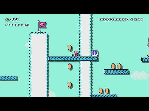Munchers In the Sky Part II by SwanMcGon - Super Mario Maker 2 - No Commentary 1bv