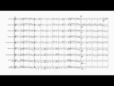 Carol of the Bells - Pentatonix style - Clarinet Choir - Ab