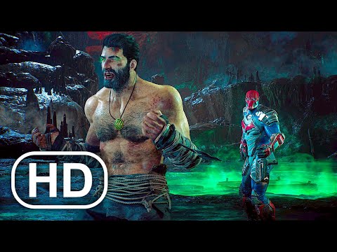 Batman Vs Red Hood Fight Scene 4K ULTRA HD - Gotham Knights