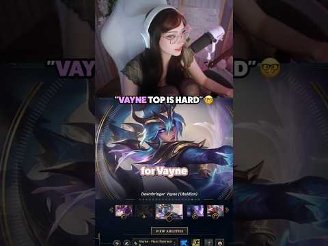 vayne top is hard