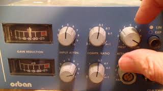 Video thumbnail for Orban 424 Limiter Compressor Audio Demo by Richard Robinson (Richmix Pro Audio)