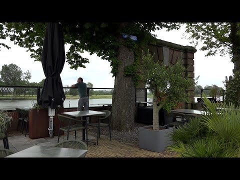 Protest tegen ophogen Maasmuur Gave 