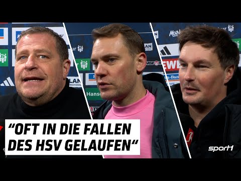 Eberl übt deutliche Schiri-Kritik! | Die Stimmen zum Spiel #HSVFCB