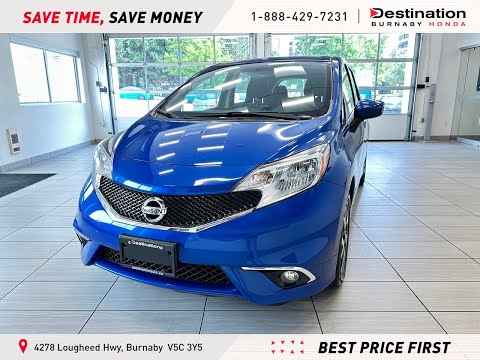 2015 Nissan Versa Note SR - B12631