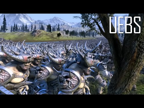 18.000 Giant Cyclops vs 20.000 Giant Ogres- Ultimate Epic Battle Simulator 2- UEBS 2