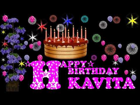 KAVITA HAPPY BIRTHDAY TO YOU