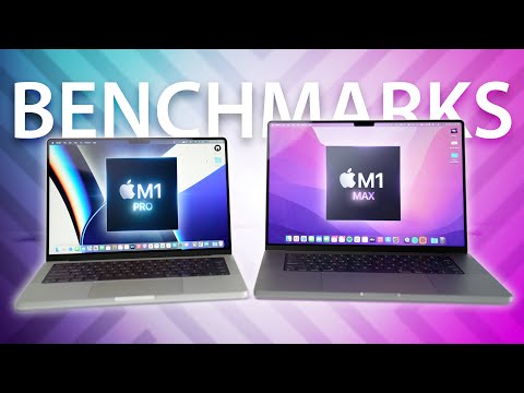 14" M1 Pro vs 16" M1 Max MacBook Pro Performance Benchmarks!