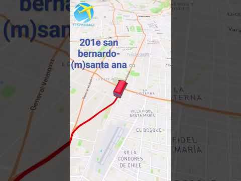 #red#transantiago#buses recorrido 201e expreso san bernardo-metro santa ana subus chile red santiago
