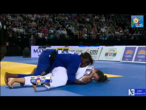 Judo 2014 European Championships Montpellier: Matic (CRO) - Bernabeu Avomo (ESP) [-70kg] bronze