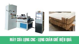 Máy lọng chân ghế CNC 3 chân 1 lần Woodmaster