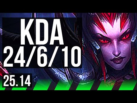 ELISE vs OLAF (JGL) | 59k DMG, Legendary, 24/6/10 | EUW Diamond | 25.14