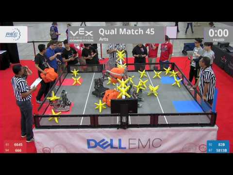 2017 VRC Arts Q45 - 6645 666 vs 82B 5813B - 20 to 28