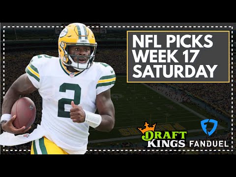 NFL DFS Picks: Saturday 2-Gamer, Week 17 (LIVE)