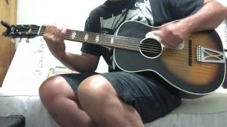 Video thumbnail for 1960's Harmony Stella H929 acoustic parlor guitar by johnnyangel69