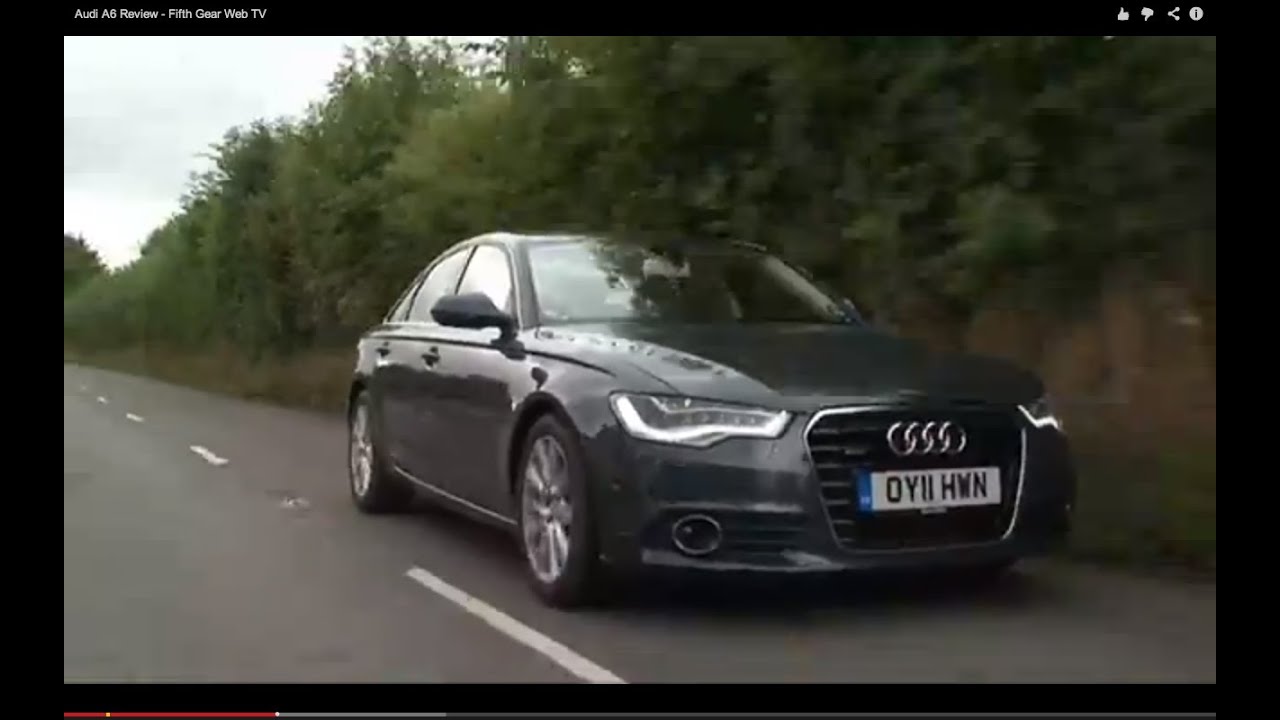 Audi A6 Review - Fifth Gear Web TV
