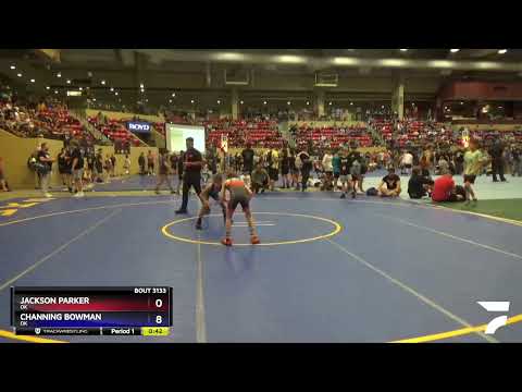 63 Lbs Semifinal - Jackson Parker, OK Vs Channing Bowman, OK Aa64