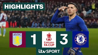 HIGHLIGHTS | Fernandez Worldie free-kick! Aston Villa v Chelsea | FA Cup