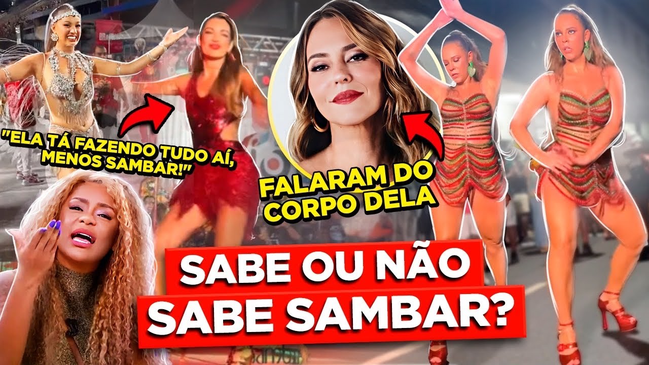 ANALISANDO O SAMBA DAS FAMOSAS 2025 - SABE OU NÃO SABE SAMBAR? | Diva Depressão