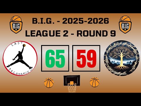 Last Decadance 65-59 Men of the West (Round9-League2-14/12/2025)