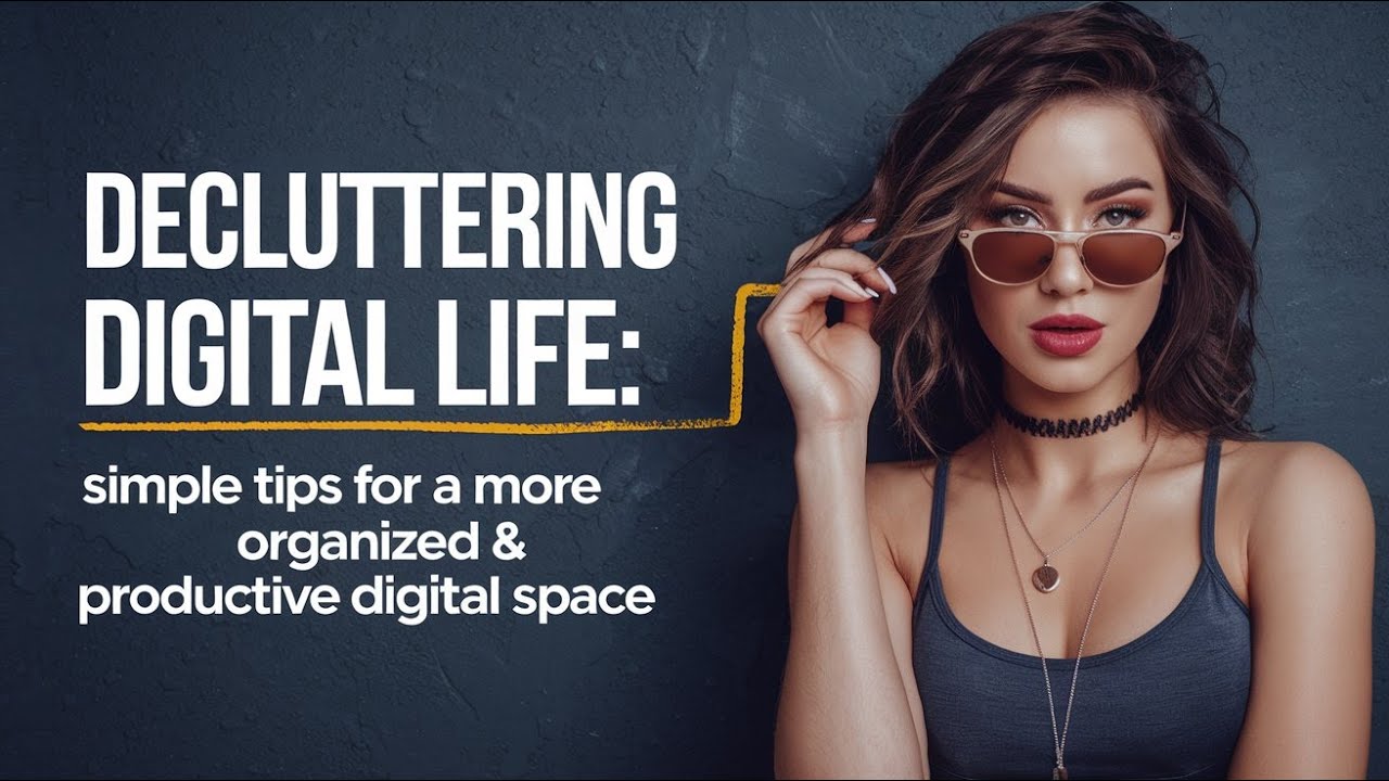 Decluttering Your Digital Life: Simple Tips for a More Organized & Productive Digital Space