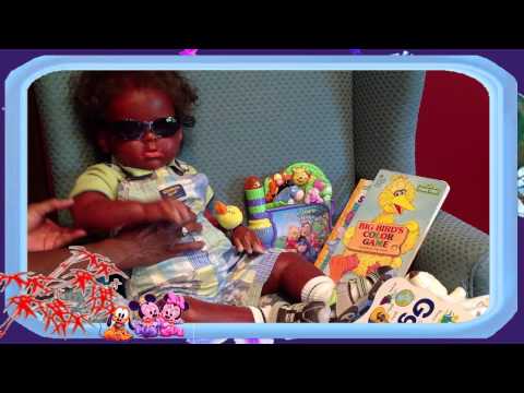 Reborn Hayden eating lollipop