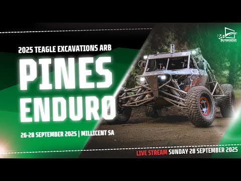 2025 Pines Enduro | SUNDAY LIVESTREAM | Race Day (In the Pine Forest) | 28 September | Millicent SA
