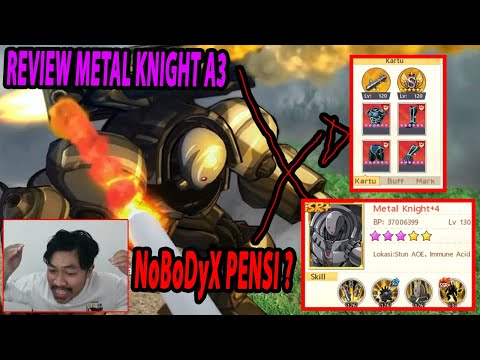 🔥🔥NoBoDyX KATANYA PENSI TAPI METAL KNIGHT AWAKEN LEVEL 3 [OP PARAH] - ONE PUNCH MAN The Strongest