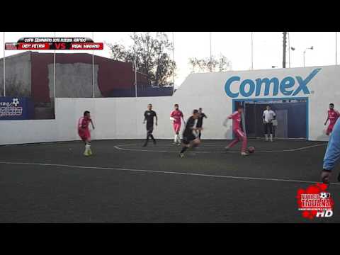 Dep.FETRA VS Real Madrid Tijuana - Copa Seminario 2015 - Futbol Tijuana