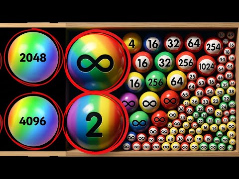 😂 SURROUND AND MERGE 4096 (Infinite Numbers Challenge)🆚 Imposter Choice 2048 Balls Gameplay part #70
