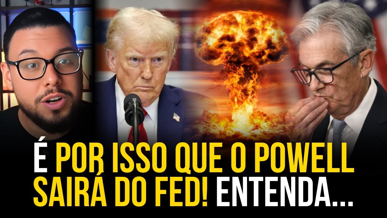 É POR ESSE MOTIVO que o JEROME POWELL SAIRÁ DO FED!!