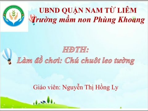 Hướng dẫn làm chú chuột leo tường