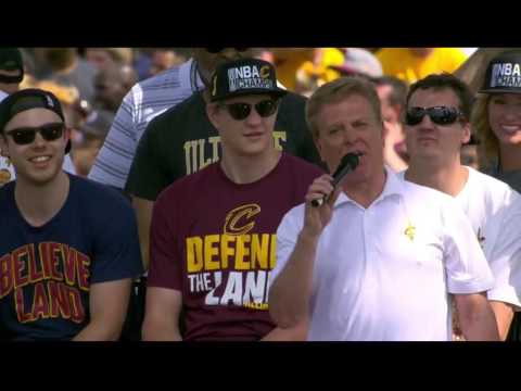 Cleveland Cavaliers 2016 Championship Parade Team Speeches (FULL)