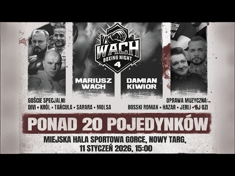 Gala Wach Boxing Night 4 w Nowym Targu