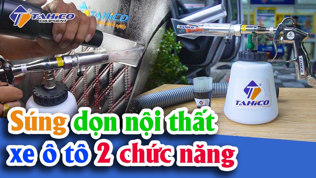 Súng dọn nội thất xe ô tô 2 chức năng 29