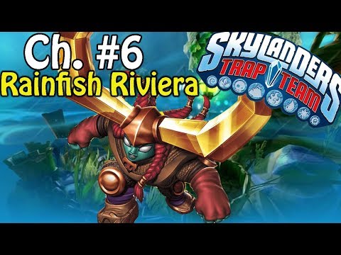 Skylanders Trap Team PS4 Walkthrough Chapter 6 Rainfish Riviera 100% Nightmare Mode