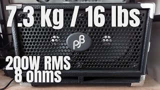 Video thumbnail for Phil Jones Compact C2 Bass Cabinet | Test by Left Bass Fingers